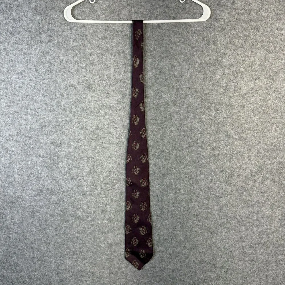 Embassy‎ Square Mens Dress Tie Italian Silk